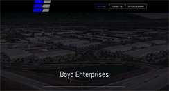 Desktop Screenshot of boydenterprises.com