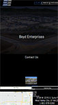 Mobile Screenshot of boydenterprises.com